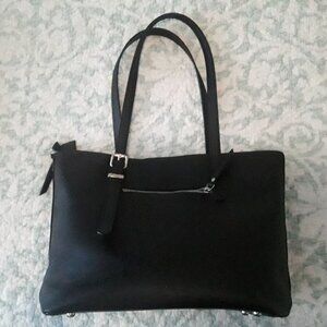 Westbronco Women's Black Leather Shoulder Purse